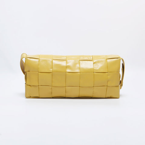 Bottegaveneta Cassette Intrecciato Shoulder Bag Yellow WS10312