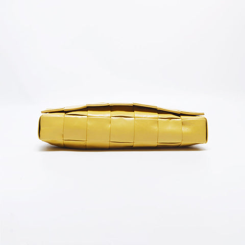 Bottegaveneta Cassette Intrecciato Shoulder Bag Yellow WS10312