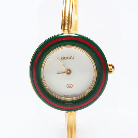 グッチ GUCCI カスタム可能 金メッキ 腕時計 ゴールド WS10330