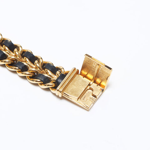 CHANEL Premiere Black Dial M Size Watches Gold black WS10364