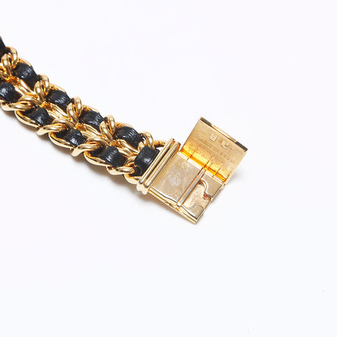 Chanel CHANEL Primiere Black Dial 20mm Gold Black WS10365