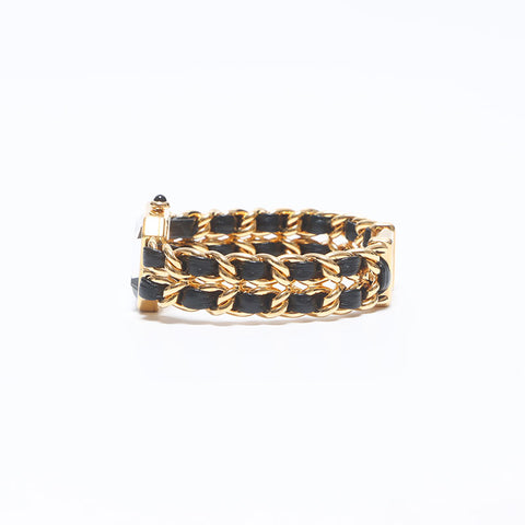 Chanel CHANEL Primiere Black Dial 20mm Gold Black WS10365