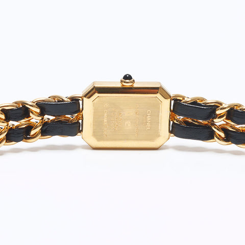 Chanel CHANEL Primiere Black Dial 20mm Gold Black WS10365