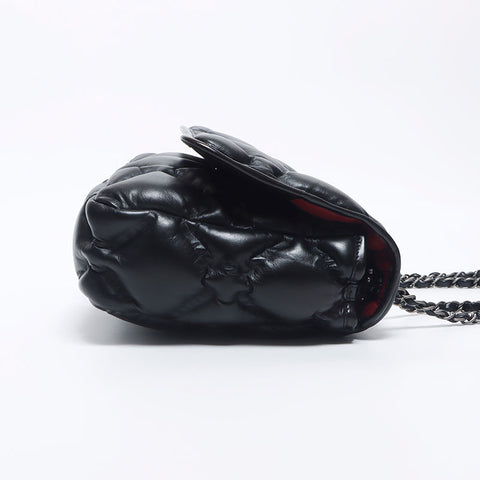 Chanel Chanel n ° 23 34 Coco Mark Chain épaule Bubble Tobble Matelasse Bag Black WS10386