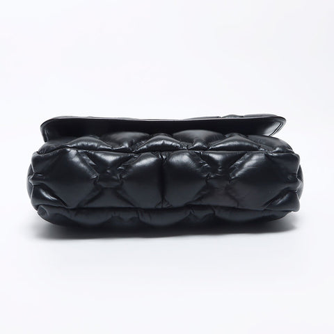 Chanel Chanel n ° 23 34 Coco Mark Chain épaule Bubble Tobble Matelasse Bag Black WS10386