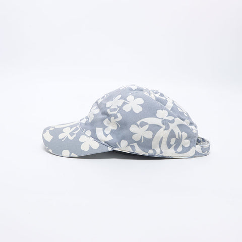 Chanel Coco Mark Clover Taille: M Cap bleu WS10428