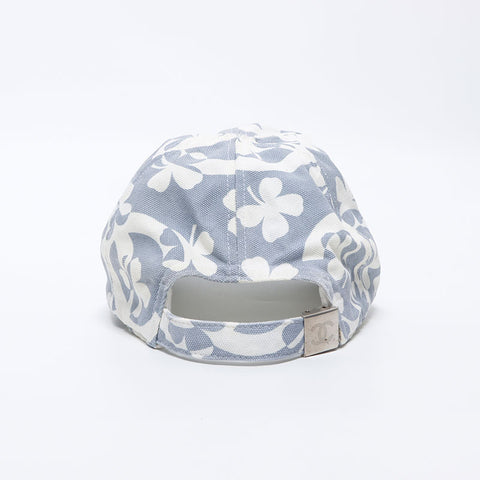 CHANEL COCO Mark Clover Size:M cap blue WS10428
