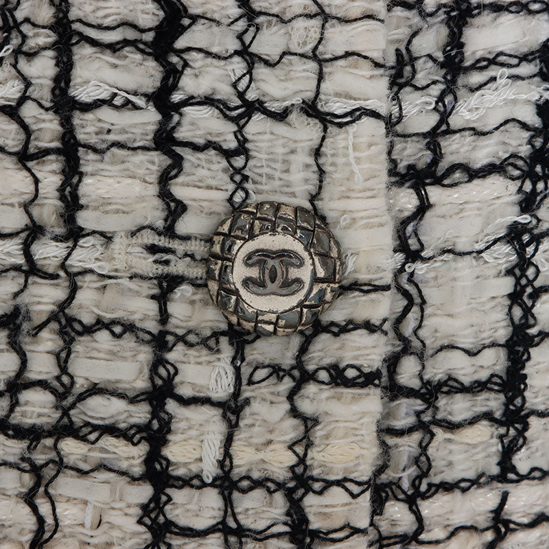 シャネル CHANEL ツイード チェック ココボタン Size:36 ジャケット