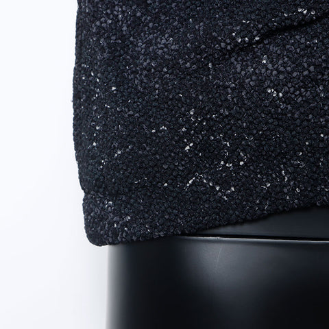 Chanel Caviar Design Zip Coco Button P44304 Jacket Black WS10466