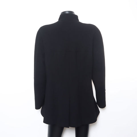 Chanel Coco Mark Button 1990 Veste noire WS10468