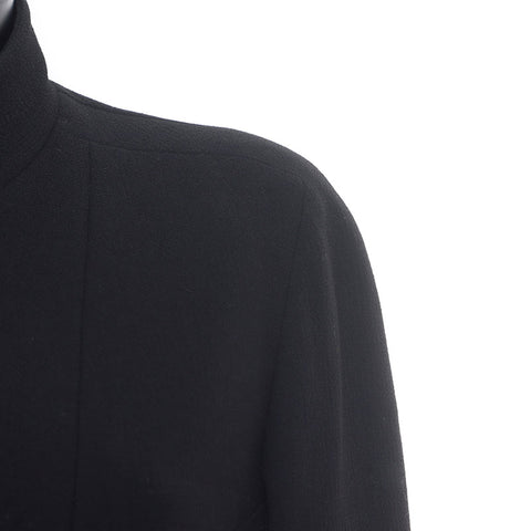 Chanel Coco Mark Button 1990 Veste noire WS10468