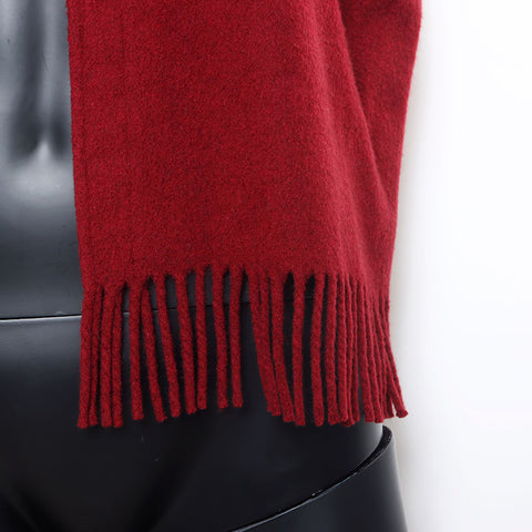 香奈儿羊绒徽标设置波尔多WS10470