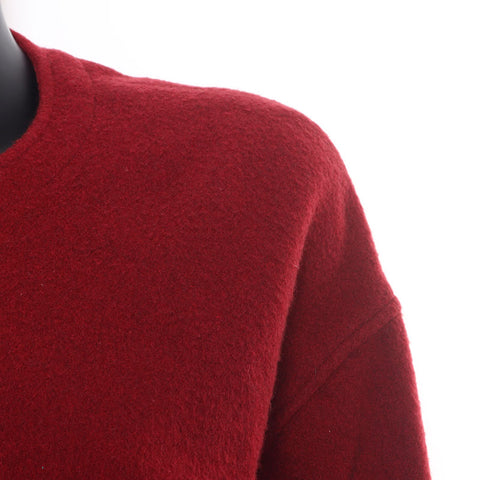 香奈儿羊绒徽标设置波尔多WS10470