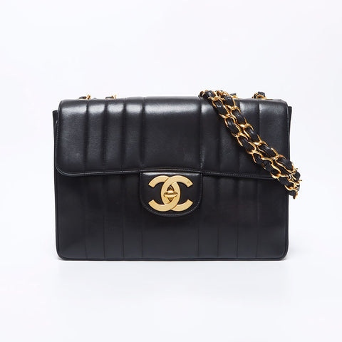 CHANEL 第三系列 30 COCO Mark Turnlock 2way 单肩包黑色 WS10484
