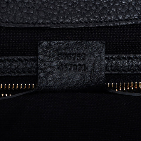 Gucci Chain 2way Shoulder Bag Horsebit Tote Bag Black WS10490