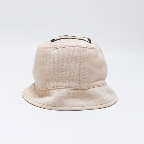 CHANEL Sports Line Cotton Bucket Hat Logo Size:M hat beige WS10519