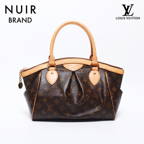 ルイ・ヴィトン LOUIS VUITTON モノグラム ティヴォリPM MB0173 ハンドバッグ ブラウン WS10523