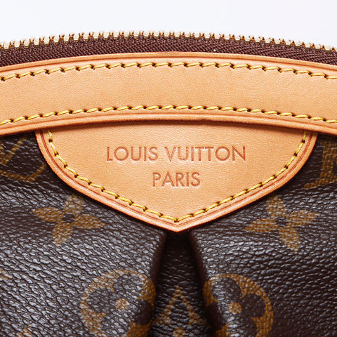 ルイ・ヴィトン LOUIS VUITTON モノグラム ティヴォリPM MB0173 ハンドバッグ ブラウン WS10523