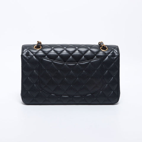 シャネル CHANEL ダブルフラップ ダブルチェーン 中マトラッセ 25cm ショルダーバッグ ブラック WS10529