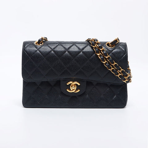 シャネル CHANEL ダブルフラップ ダブルチェーン マトラッセ 23cm 6番台 ショルダーバッグ ブラック WS10530