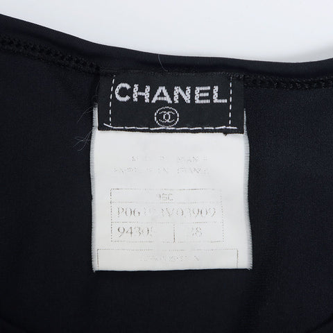 シャネル CHANEL 96C 1996 ココマーク 水着 Size:38 ワンピース ブラック WS10533