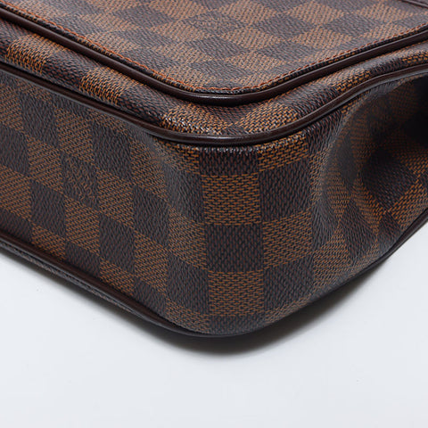 ルイ・ヴィトン LOUIS VUITTON ダミエ オーバーニュ ショルダーバッグ ブラウン WS10535