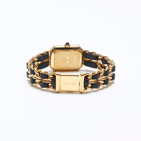 CHANEL Premiere L size black dial Watches Black gold WS10546