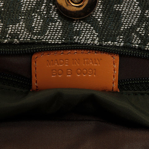 Christian Dior Trotter 金色金属托特包绿色 WS10596