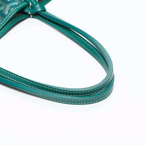 ゴヤール GOYARD サンルイ PM ポーチ付き PVC レザー トート