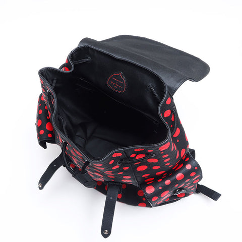loui vuitton red and black backpack LOUIS VUITTON Yayoi Kusama LV x YK Christopher Lyon Monogram Backpack – NUIR VINTAGE