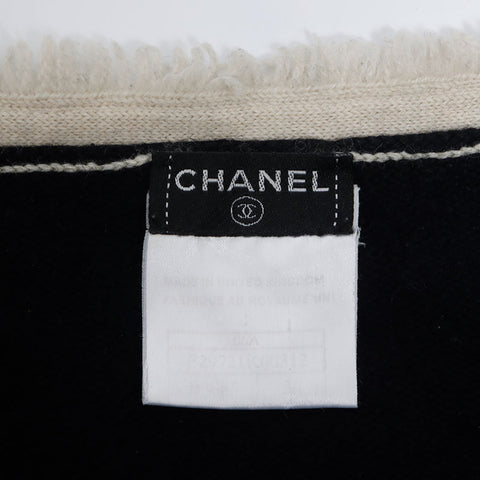 シャネル CHANEL Size36 カシミア カーディガン ブラック WS10610