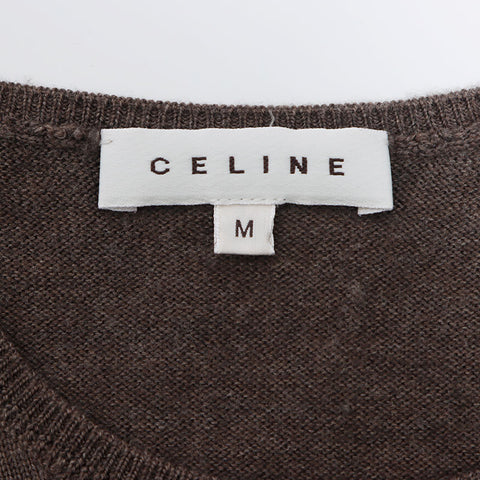 セリーヌ CELINE SizeM ウール トップス アンサンブル ベージュ WS10615