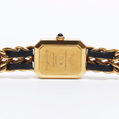 CHANEL Premier S, modèle start-up, cadran noir, 0,8" Montres Or noir WS10616
