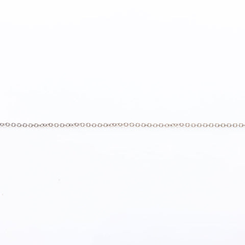 TIFFANY&Co. Pt950 �~ Diamond Necklace Silver WS10619
