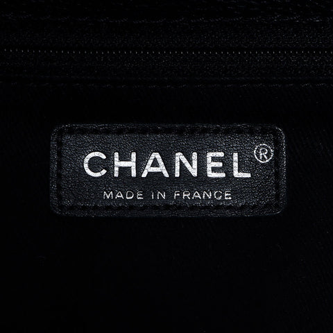 シャネル CHANEL 15番台 2.55 キャビアスキン シルバー金具 ショルダーバッグ ブラック WS10631