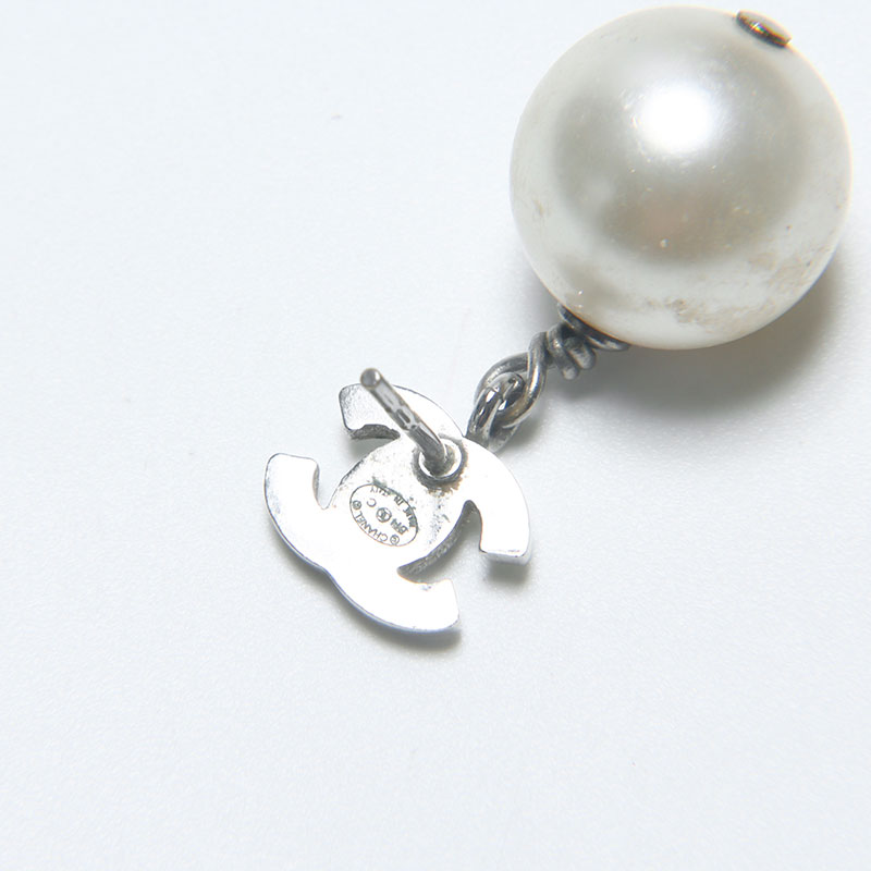 CHANEL ピアス シルバー CHANEL シャネル ピアス レディース シルバー ABD766 B17147