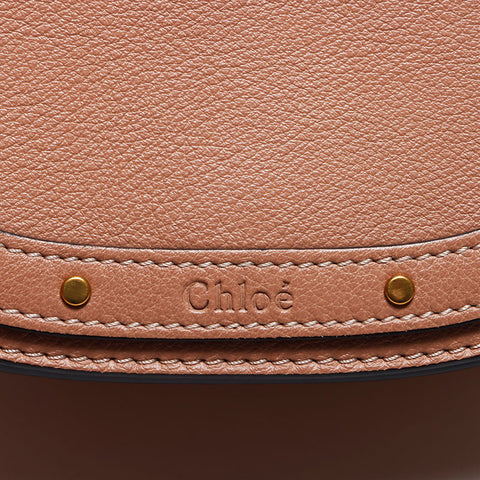 クロエ Chloe ナイル スモールブレスレットバッグ 2way ショルダーバッグ ブラウン WS10706