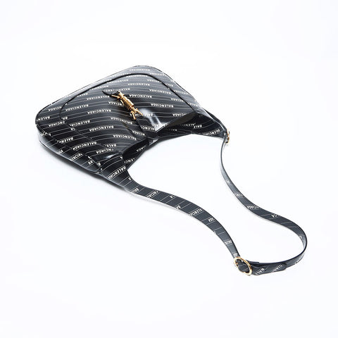 Gucci Balenciaga Jackie 1961 The Hacker Project手提包黑色WS10726