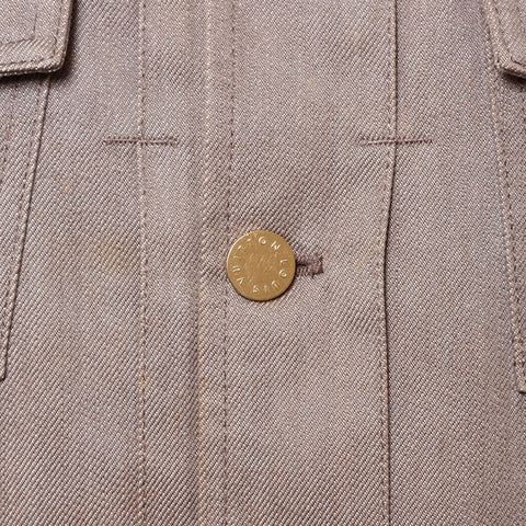 Louis Vuitton LOUIS VUITTON denim jacket brown WS10734