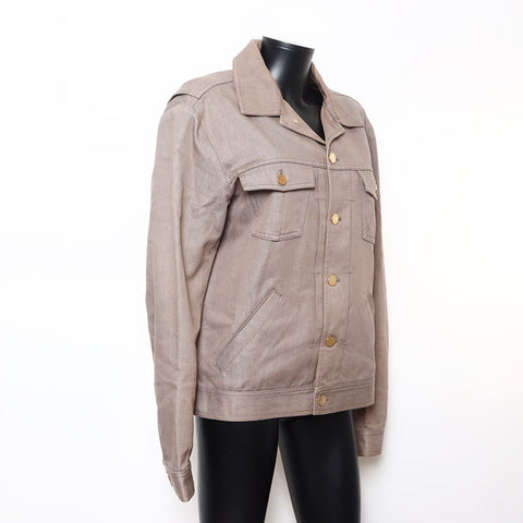 Louis Vuitton LOUIS VUITTON denim jacket brown WS10734