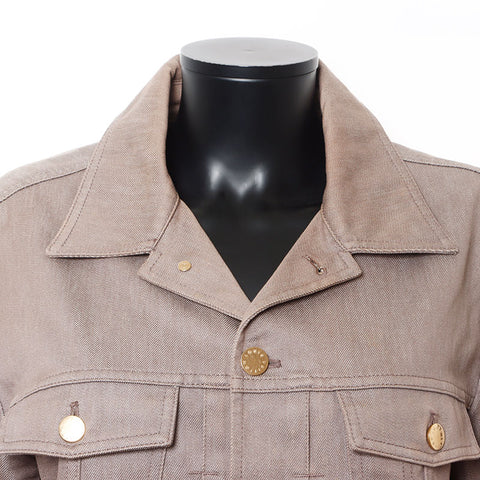 Louis Vuitton LOUIS VUITTON denim jacket brown WS10734