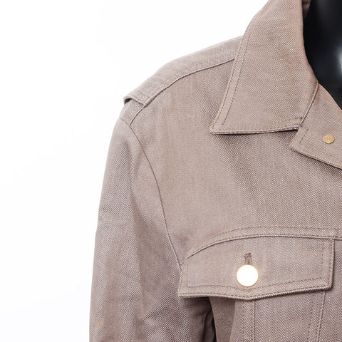 Louis Vuitton LOUIS VUITTON denim jacket brown WS10734