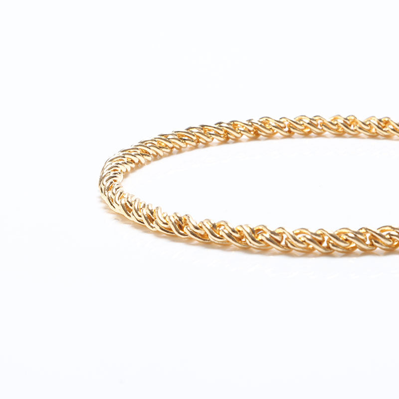 クリスチャンディオール　ネックレス　ツイスト　ロープ　ゴールド　ヴィンテージ クリスチャンディオール ネックレス ツイスト ロープ ゴールド