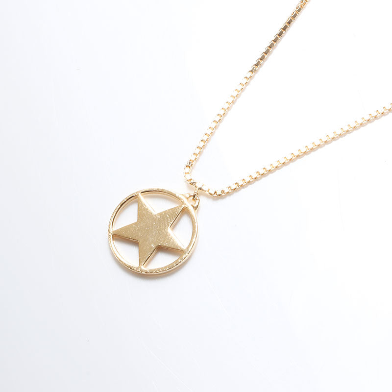 クリスチャンディオール Christian Dior 星 ロゴ ネックレス