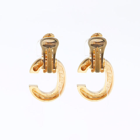 Celine徽标C大耳环金WS10750