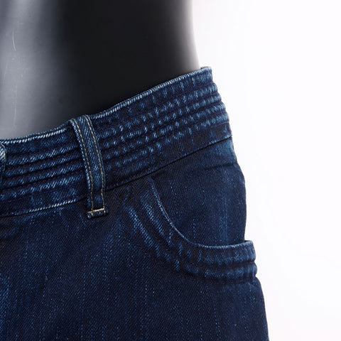 Celine Logo Denim Größe: 40 Hosen Navy WS10772
