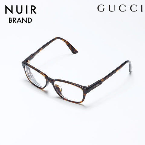 グッチ GUCCI 度あり  メガネ ブラウン WS10778