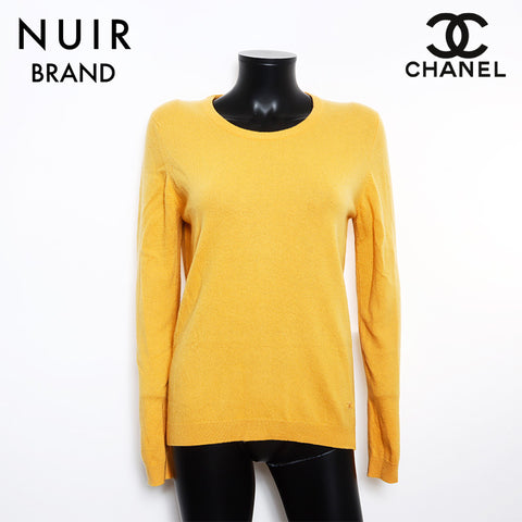CHANEL COCO MARK Strick gelb WS10794