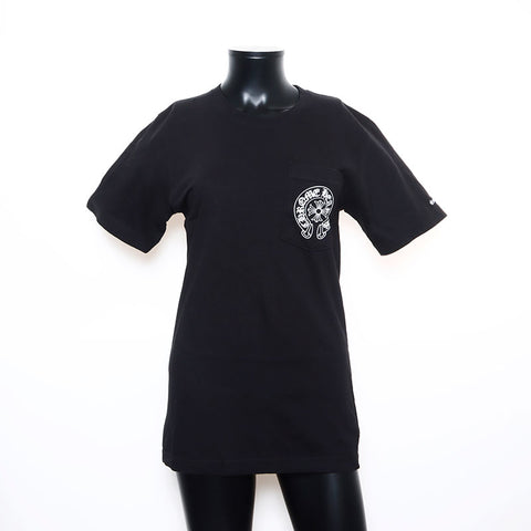 クロムハーツ CHROME HEARTS Size:S 綿100% Tシャツ 半袖Ｔシャツ ブラック WS10815