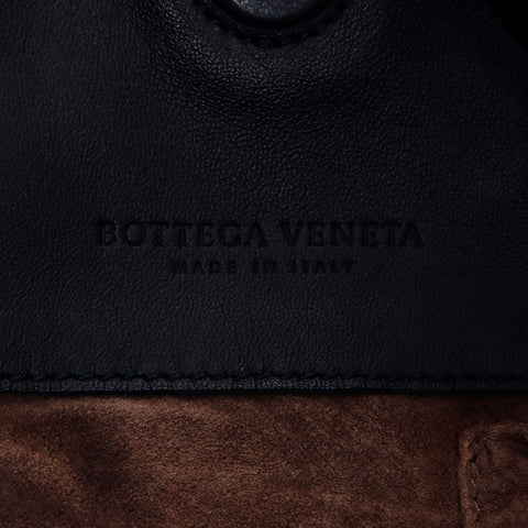 ボッテガヴェネタ BOTTEGAVENETA イントレチャート ハンドバッグ ブラック WS10823